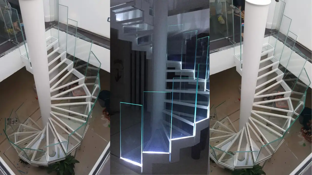 Parapetti, Balaustre e Scale in Vetro realizzati a Palermo - Greco Vetri e Infissi 4