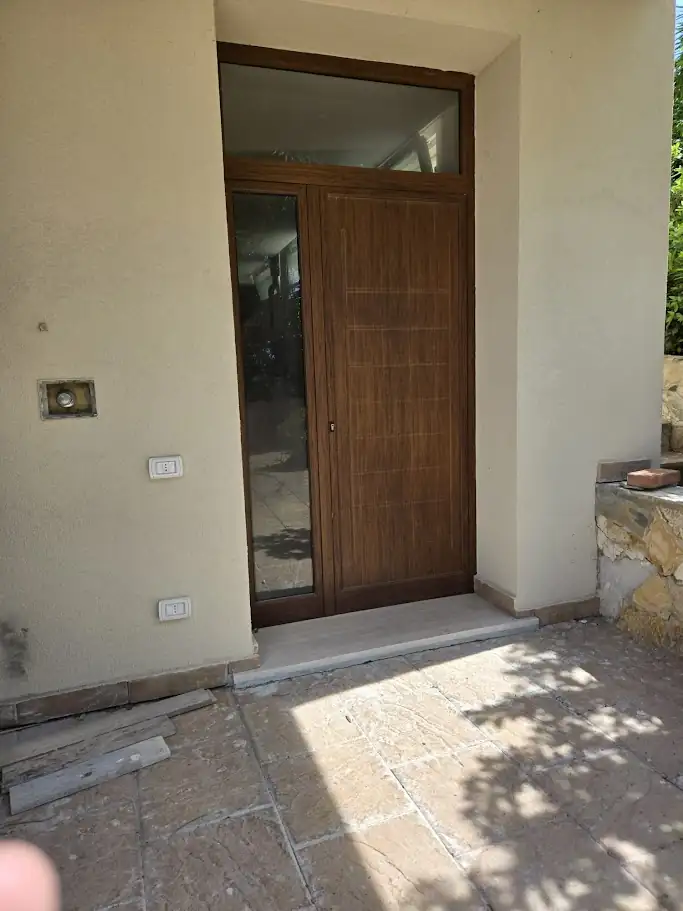 Portoni d'Ingresso su Misura realizzati a Palermo - Greco Vetri e Infissi 2