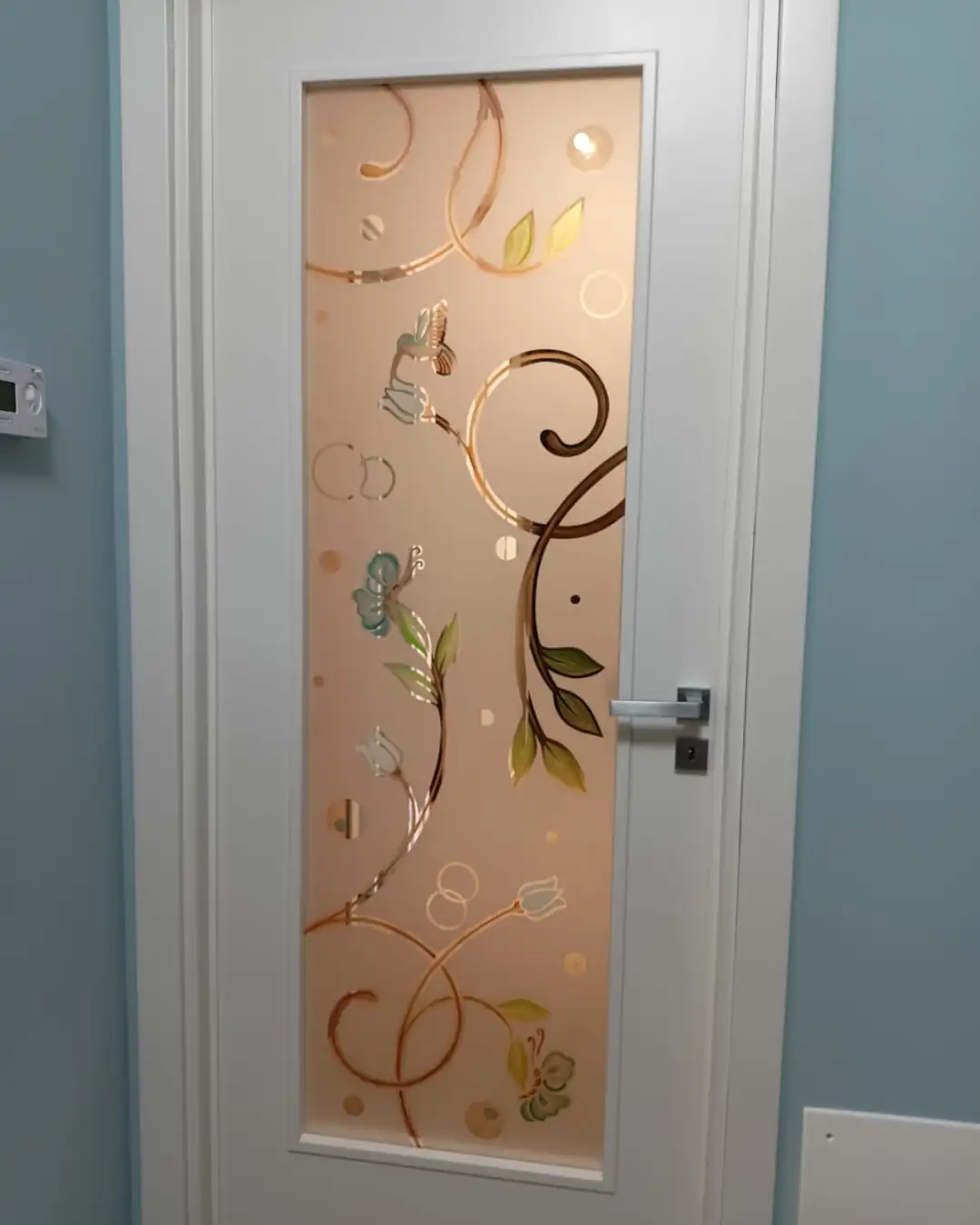 Vetri Decorati su Misura realizzati a Palermo - Greco Vetri e Infissi 2
